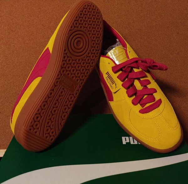 PUMA PALERMO イエロー 27.5cm 未使用