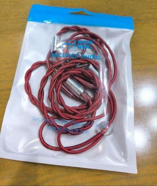 NICEHCK RedAg 純銀 バランス接続 2.5㎜