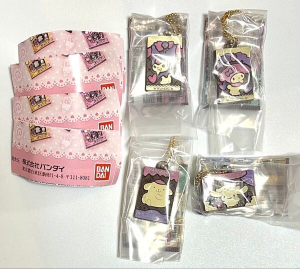 サンリオ キャラパキ チョコレート ミニチュアコレクション クロミ マイメロディ シナモロール ポムポムプリン 4種 シナモン