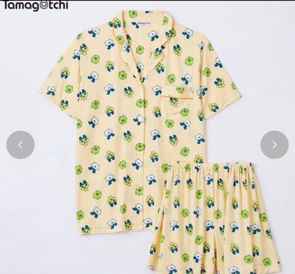 新品未使用品!L たまごっち パジャマ まめっち みみっち くちぱっち