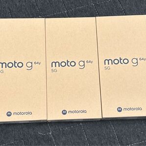 本日のみ限定出品 【ワイモバイル版 未使用品 5台】moto g64y 5G A401MO ブラックx2 バニラx2 ブルーx1