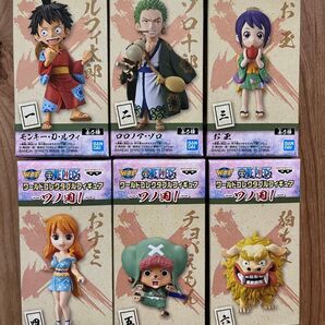 ワーコレ ワノ国1 ワンピース フィギュア ルフィ ゾロ お玉 ナミ チョッパー 狛ちよ