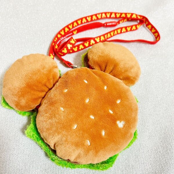 東京ディズニーリゾート ハンバーガー パスケース ポシェット コインケース