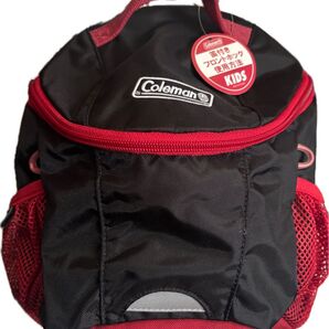 Coleman キッズ クーラーバッグ ブラック/レッド 未使用に近い