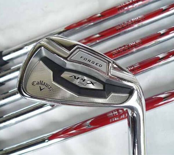 ☆Callaway アイアンセット APEX Pro 2016 Modus System125 Xフレックス 5〜PW☆中古