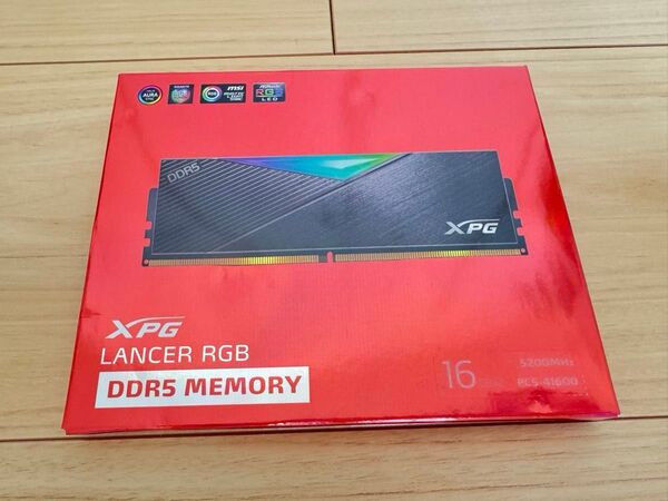 XPG Lancer RGB DDR5 メモリ 16GB×2 計32gb 5200MHz PC5-41600 動作確認済み