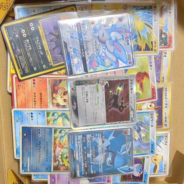 引退品④ ポケモンカード まとめ売り ブイズ ブラッキーデルタ種 ニンフィアGX色違い グレイシアGX