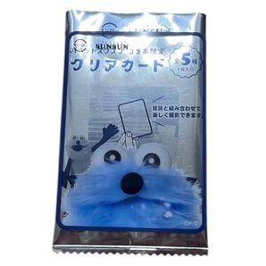 スシロー×SUNSUN パペットスンスン コラボ限定 クリアカード