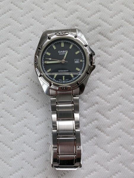 【美品】CASIO クォーツ腕時計