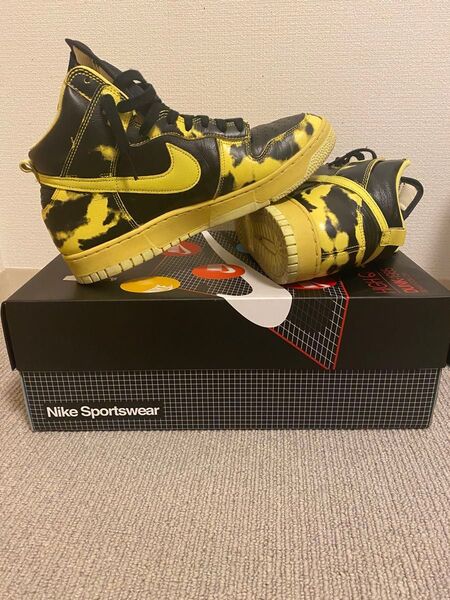 Nike Dunk High 1985 SP "Yellow Acid Wash"