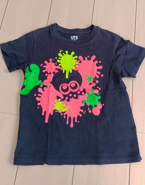 ユニクロ スプラトゥーン 110センチ 半袖 Tシャツ