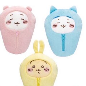ちいかわ 寝袋ぬいぐるみ うさぎ ハチワレ ちいかわ
