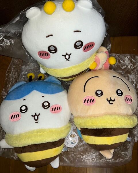 ちいかわ ハチさん ぬいぐるみ うさぎ ハチワレ ちいかわ 3種
