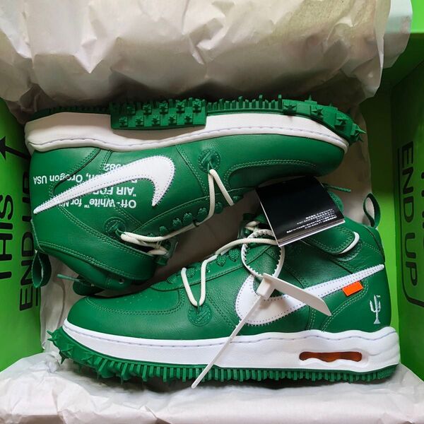 Off-White Nike Air Force 1 Mid SP LTHR オフホワイト エアフォース DR0500-300