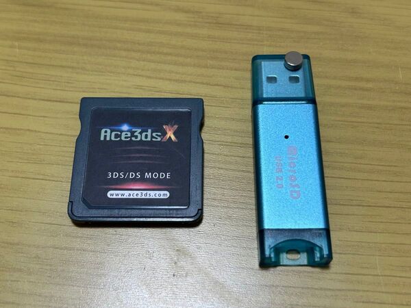 ACE3DS PLUS NDS 3DSLL ハイパフォーマンスゲームカートリッジ スーパーコンボカートリッジ カードリーダー