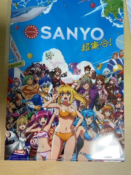 未使用未開封 ニコニコ超会議 2025 ノベルティ SANYO 海物語 クリアファイル