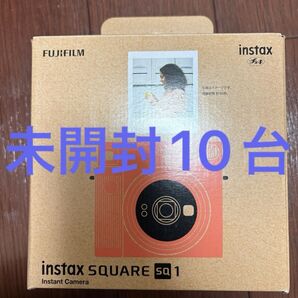 【新品】富士フイルム FUJIFILM instax SQUARE SQ1 テラコッタオレンジ チェキカメラ