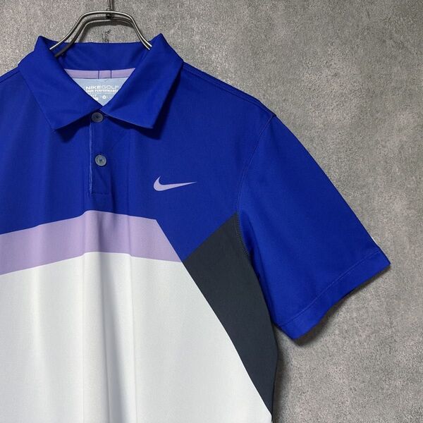 NIKE GOLF ナイキゴルフ デザイン ポロシャツ 半袖 ゴルフ ウェア メンズ