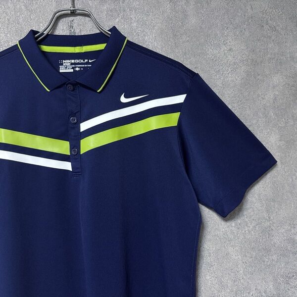 NIKE GOLF ナイキゴルフ ロゴ 半袖 ポロシャツ ゴルフ ウェア 人気 メンズ