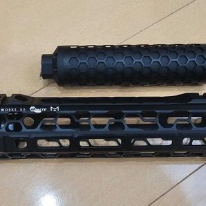 odin works o2 lite 9.5 インチハンドガード + snow hive サプレッサー セット ハンドガード
