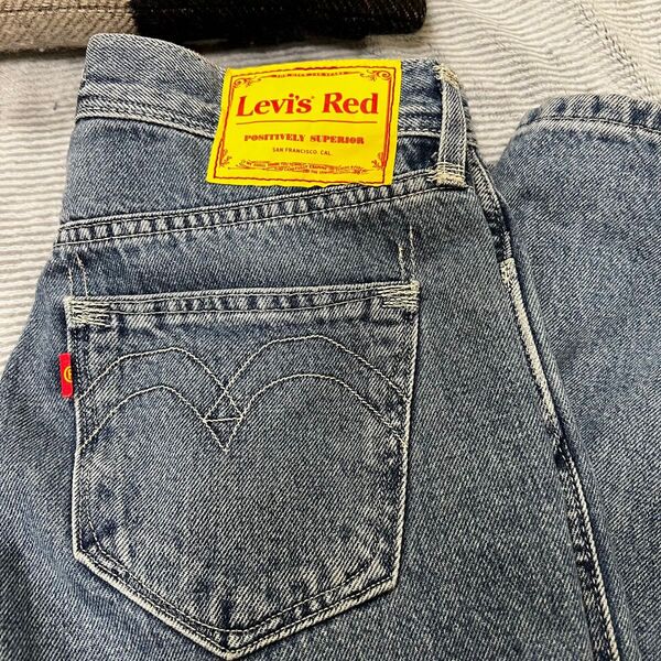 極美品 デニム Levi's Red リーバイスレッド ルーズストレート ヴィンテージ加工 W26inch リーバイス LEVIS