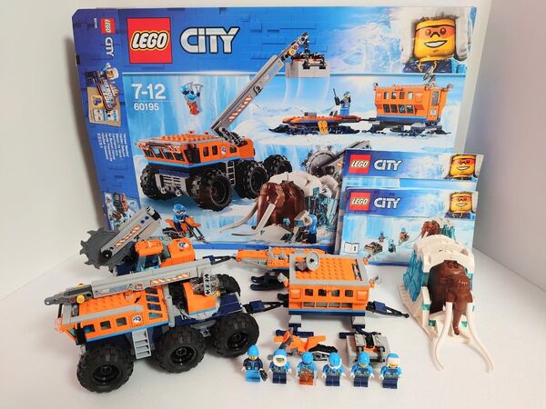 LEGO レゴ 60195 北極探検基地 一部破損 欠品あり