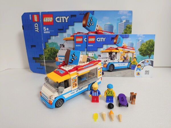 箱不要なら値下げあり LEGO レゴ 60253 レゴシティ アイスクリームワゴン 一部欠品あり