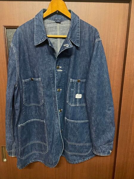 極上 希少 ヘラクレス HERCULES 50s 青タグ XL カバーオール