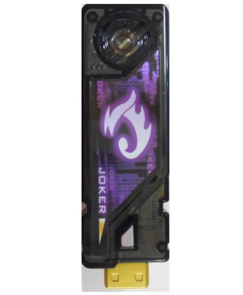 コンプリートセレクションLIGHT&DARKMESSOF風都付属仮面ライダーWジョーカーメモリー仮面ライダージョーカーVer100