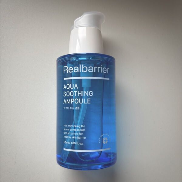 リアルバリア アクア スージングアンプル 美容液 50ml