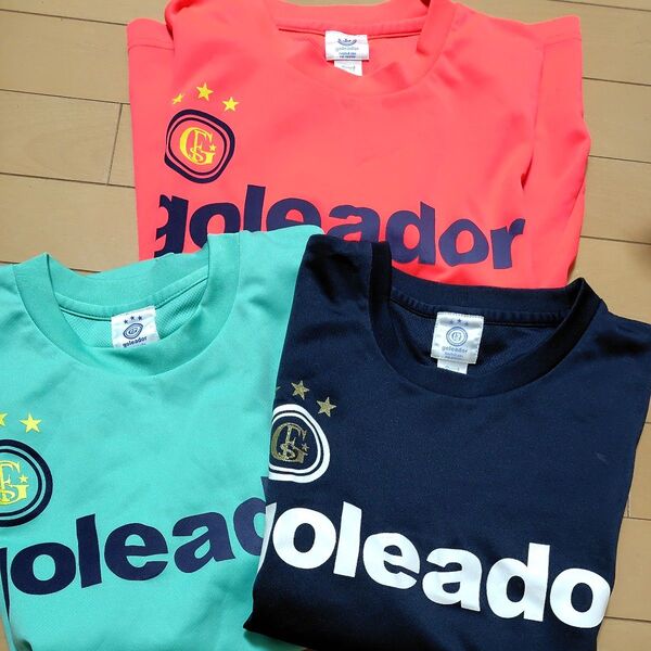 goleador速乾Tシャツ3枚セット