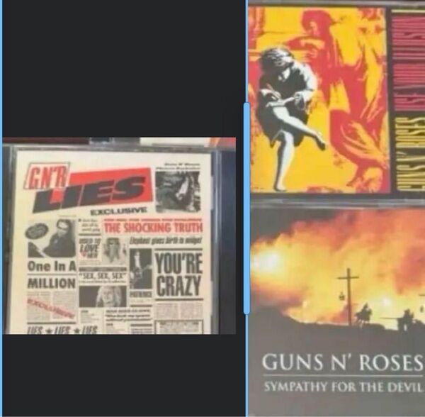 Guns N' Roses CD 2枚セット