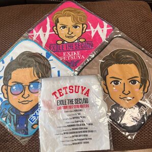 未使用品 EXILE THE SECOND テツヤ巾着 ハンカチ