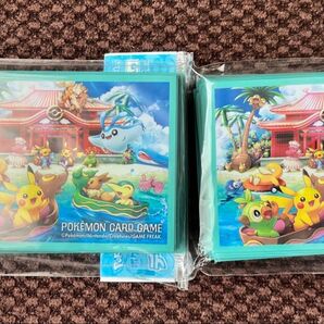未開封 デッキシールドx2 ポケモンセンターオキナワ