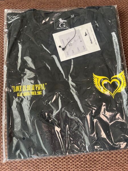 GLAY 2007年アリーナツアー LOVE IS BEAUTIFUL Tシャツ サイズM