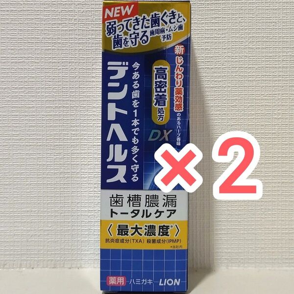 デントヘルスDX 85g × 2箱