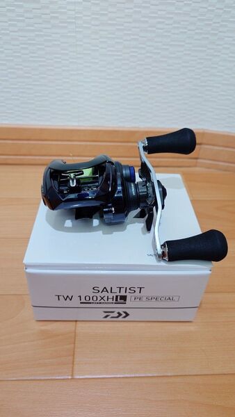 ダイワ ソルティスト TW 100XHL 美品 左ハンドル DAIWA