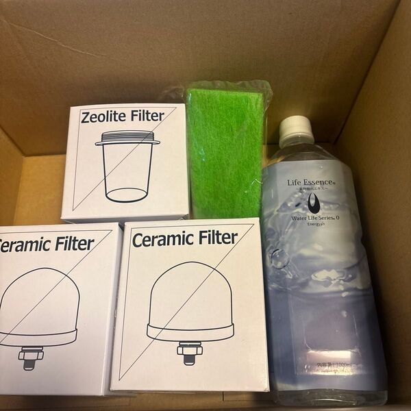 ceramic filter(セラミックフィルター)★NEW ゼオライトフィルター★ライフエッセンス★ミネラル★ポタポタクラブ