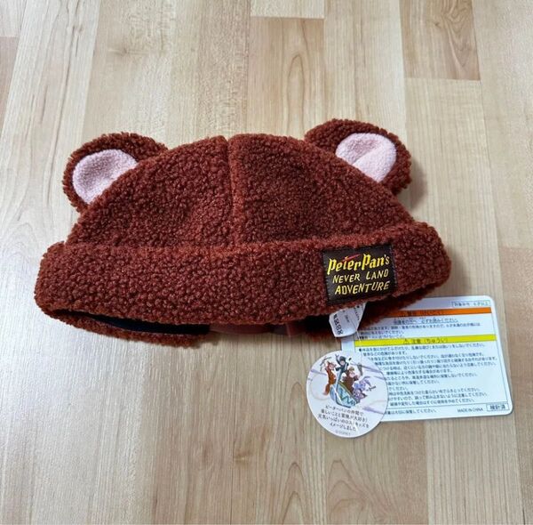 ディズニー ファンタジースプリングス キャップ 熊 カビー ロストキッズ ピーターパン