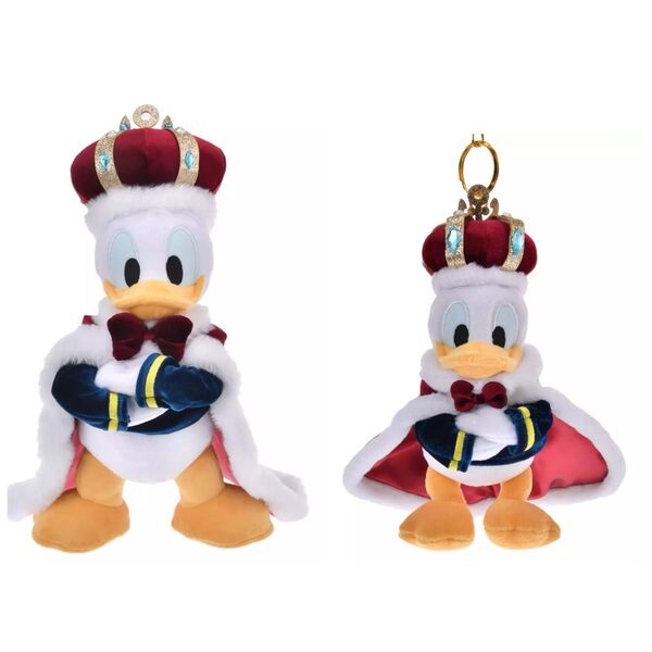 ディズニーストア ドナルド バースデー ぬいぐるみ ぬいぐるみキーチェーン