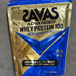 ザバス(SAVAS) アドバンストホエイプロテイン100 バニラ味 900g
