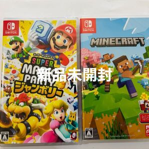 新品未開封 スーパー マリオパーティ ジャンボリー 新品未開封 マインクラフト