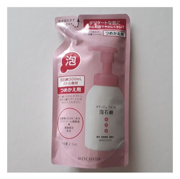 コラージュフルフル 泡石鹸 ピンク つめかえ用 210ml