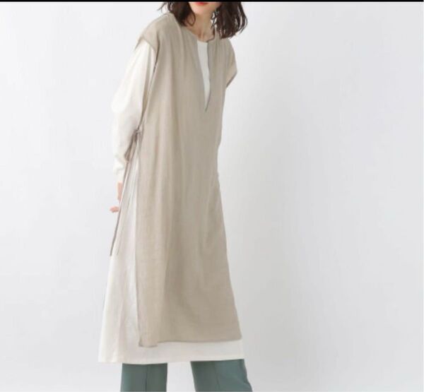 LEPSIM レプシィム ロングジレ ワンピース セット サイドオープン フリー