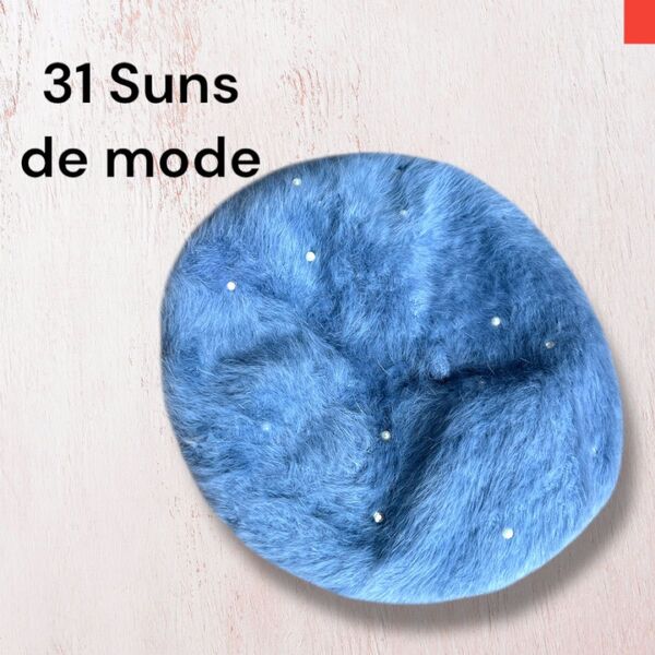 31 Suns de mode トランテアンソンドゥモード ベレー帽 ウール100% くすみカラー