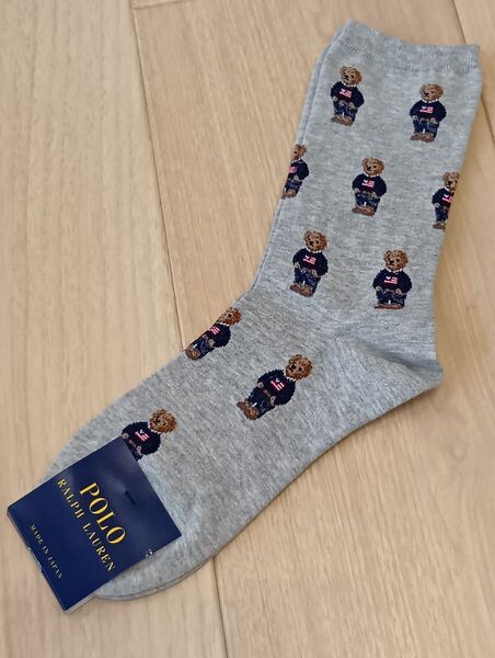 靴下 ソックス ポロ POLO ラルフローレン ラルフ RALPH LAUREN くま 熊 ベアー bear