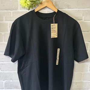無印良品 クールネック半袖Tシャツ