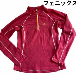 フェニックス シャツ ハーフジップ ピンク 登山 スキー スノボ アウトドア