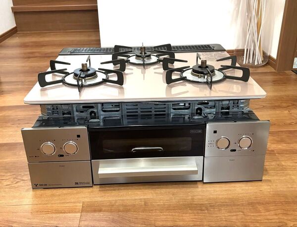 Rinnai RBC4WNGN74 (STPK) リンナイ 3口 ガスコンロ ガラストップ