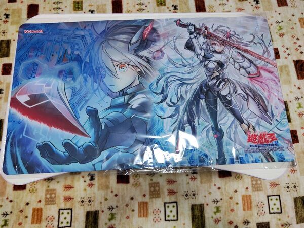 遊戯王 閃刀姫 閃刀姫=ゼロ 閃刀亜式-レムニスゲート プレイマット 新品未使用
